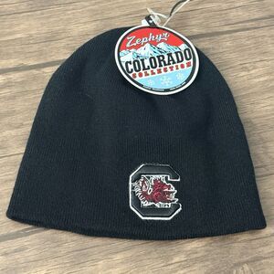 South Carolina Gamecock Beanie | Zephyr Colorado | Black | New With Tag